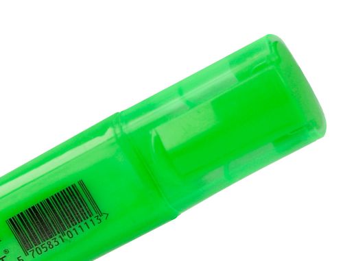 Marcador fluorescente q-connect de ponta biselada verde , Q-connect , 26006 , 5705831011137